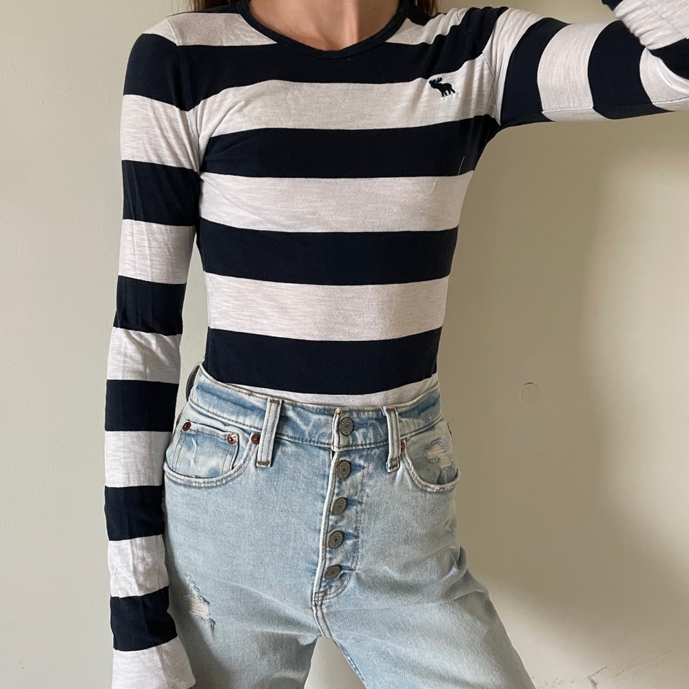 Abercrombie and Fitch striped long sleeve.